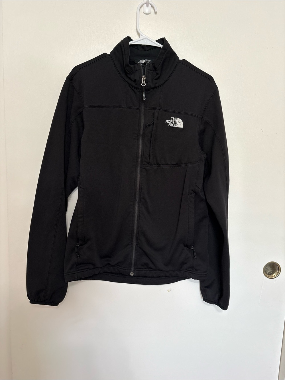 The North Face Black Men's Softshell Full-Zip Jacket size S